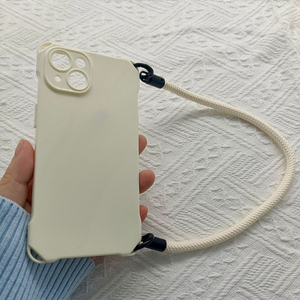 Para <span class=keywords><strong>iPhone</strong></span> 15 Plus 16 14 Pro Max <span class=keywords><strong>13</strong></span> 12 Mini 11 Pro Clear Colorful TPU <span class=keywords><strong>Funda</strong></span> a prueba de golpes con cordón corto Correa para <span class=keywords><strong>colgar</strong></span> <span class=keywords><strong>Funda</strong></span> para teléfono - Product Image 3