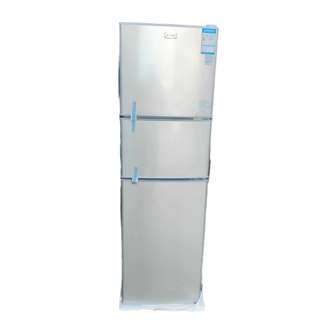 206L Household Refrigerator Three-door Refrigerator with Refrigerator Freezer Soft Freezer High Quality Chest Freezer