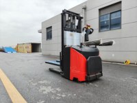 Gerbeur électrique à levage élevé 3000mm 3500mm 4000mm avec batterie au lithium fer phosphate et déplaceur latéral hydraulique pour entrepôt