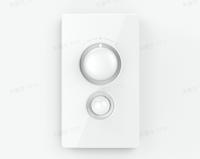 Capteur universel LifeSmart Alexa Flash avec variateur d'intensité et détection de mouvement, compatible Wi-Fi, design rotatif blanc pour la domotique