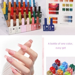 Private Label Hot Sales Unigel <b>Nail</b> Polish Gel Solid Color 120 Color Gel <b>Nail</b> Polish for Private Label in Set Uv Led <b>Nails</b> - Product Image 4