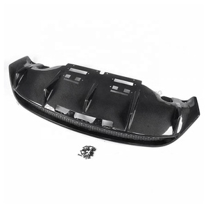 Sợi Carbon khuếch tán phía sau cho Audi R8 GT R8 V8 V10 Coupe 2-cửa 10-15 phía sau Bumper Lip khuếch tán thấp Spoiler xe BodyKit - Product Image 2