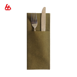 Tovaglioli di colore Stampato Tovagliolo Tovagliolo Pocket Fold Tovaglioli <span class=keywords><strong>Servet</strong></span> Posate Tovagliolo Guardanapo - Product Image 2
