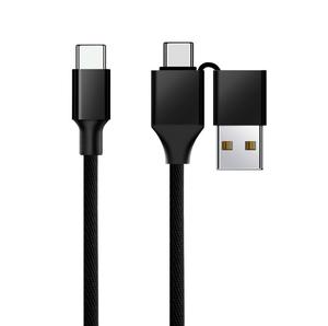 La policía de carga rápida de tipo C a tipo C usb <span class=keywords><strong>3</strong></span>,1 cable de 2m - Product Image 2