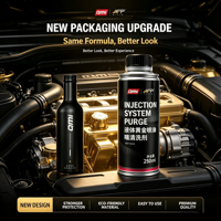 Nettoyant injecteur essence en aérosol Liquid Gold Metal Fuel Injector Purge, restaure l'atomisation, nettoie le carbone des voitures GL1818