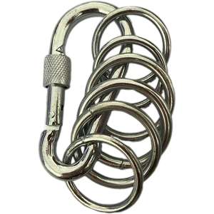 <span class=keywords><strong>Mousqueton</strong></span> robuste 316 <span class=keywords><strong>mousqueton</strong></span> PVC veste métal ressort boucle porte-clés Camping randonnée blindé tresse - Product Image 1