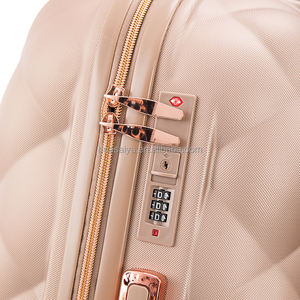 Factory Price Gettbetter 5 Pcs ABS Luxury Business Cartoon Simple High Quality <strong>Lightest</strong> 12-28inch Hard Shell Anti-Theft <strong>Suitcase</strong> - Product Image 3