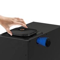 Diffuseur d'arômes Machine Design en métal Diffuseur d'arômes d'air Diffuseur d'huiles essentielles sans eau Vaporisateurs d'air frais