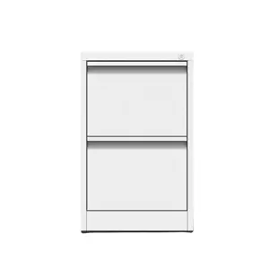 Datei/Datei 2-Schubladen-Schrank metall vertikaler Dosierschrank für Heim/Büro abschließbarer Stahl einfacher Montage für Recht/Brief/A4/F4
