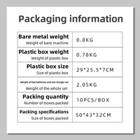 Perceuse à percussion à deux vitesses et trois fonctions à haute efficacité, outil électrique à moteur à balais, prise en charge OEM, modèle de commerce extérieur, ensemble de batteries