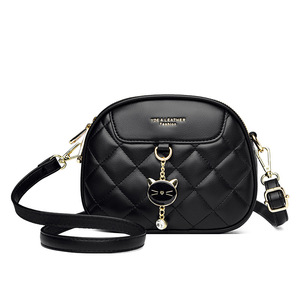 Fashion Elegant Embroidered Lady Shoulder Bags Women Handbags Woman Cross Body Shoulder Bags for Girls <b>Small</b> Round Bag - Product Image 1