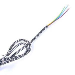 <span class=keywords><strong>VDE</strong></span> standard 3 pin potenza di ricambio piombo cotone europeo treccia cavo di alimentazione per ferro a vapore - Product Image 4