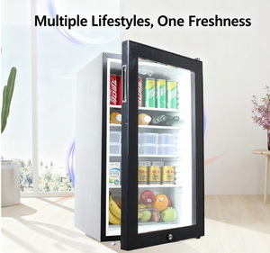 상업용 호텔을위한 맞춤형 미니 냉장고 음료 냉장고 쿨러 유리 도어 디스플레이 - Product Image 5