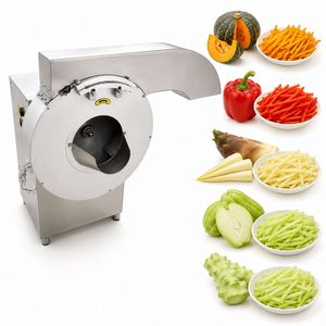 Máquina de Alta Velocidad para Hacer Palitos de Berenjena, Máquina para Hacer Juliana de Brote de Bambú, Máquina para Hacer Tiras de Camote para Restaurantes - Product Image 6