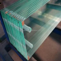 Fabricant chinois de verre trempé transparent haute résistance de 6 mm, 8 mm, 10 mm, 12 mm pour rideaux de salle de bain, murs, serres et décorations