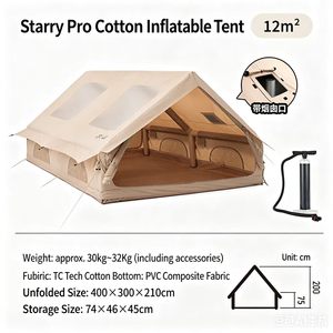 Tente familiale double automatique en liquidation, une chambre, un salon, gonflable, imperméable, quatre saisons, pour <span class=keywords><strong>caravane</strong></span> et camping-car - Product Image 6