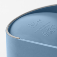 Milieuvriendelijk Blauw Polypropyleen Aluminium Citrus Squeezer Dagelijks Accessoire Citroenpers Voor Keuken Fruit & Groente Gereedschap