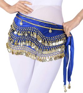 Cinturón <span class=keywords><strong>de</strong></span> monedas Danza del vientre Bufanda <span class=keywords><strong>de</strong></span> cadera Cinturón tribal Accesorio <span class=keywords><strong>de</strong></span> <span class=keywords><strong>disfraz</strong></span> gitano <span class=keywords><strong>de</strong></span> Halloween - Product Image 3