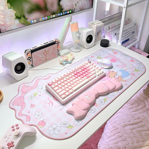 Vente en gros Grand tapis de souris en caoutchouc à motif créatif <span class=keywords><strong>Hello</strong></span> <span class=keywords><strong>Kitty</strong></span> avec bracelet de maintien du poignet en stock - Product Image 3