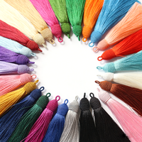 Groothandel 100% polyester draad kwastjes kleurrijke decoratieve kwastjes voor DIY gordijnkwastjes huisdecoratie kleding