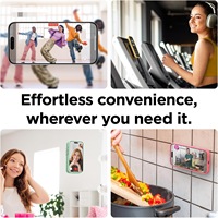 Support de téléphone magnétique détachable aux couleurs Morandi, coque de téléphone en silicone liquide, fixation multi-surfaces, poignée mains libres