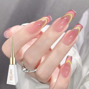 XEIJAYI Nuovo Set di Smalti Gel UV a Lunga Durata Effetto <span class=keywords><strong>Occhio</strong></span> di <span class=keywords><strong>Gatto</strong></span> e Pietra Caramellata per Nail Art e Saloni di Bellezza - Product Image 1