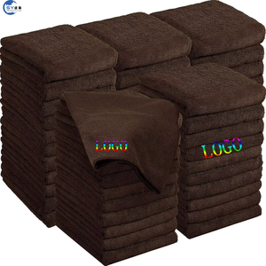 36 Serviettes de Salon en Microfibre Unies, Style Turc, Résistantes à l'Eau de Javel, Absorbantes, pour Gym, Bain, Spa, Rasage et Séchage des <span class=keywords><strong>Cheveux</strong></span> - Product Image 3