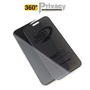 360 Privacy angolo per <span class=keywords><strong>Iphone</strong></span> 16 16 Pro 16 Pro Max 17 15 14 13 12 <span class=keywords><strong>11</strong></span> <span class=keywords><strong>vetro</strong></span> temperato proteggi schermo Anti Spy pellicola di <span class=keywords><strong>vetro</strong></span> del telefono - Product Image 2