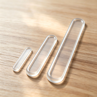 Boutons de protection transparents en silicone pour coins de meubles et tables en verre