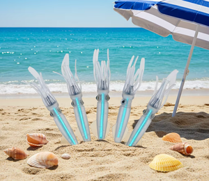 Señuelo de Pesca Artificial de PVC de 10cm/8g, Cebo Suave para Peces de Agua Salada, Atún y Lubina, Pesca en Barco - Product Image 4