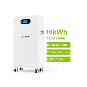Аккумуляторная батарея для домашнего хранения энергии 5кВтч 10кВтч 15кВтч 16кВтч 20кВтч 30кВтч 32кВтч, литиевая LiFePO4, <span class=keywords><strong>48</strong></span>В 51.2В 300Ач 400Ач, Powerwall - Product Image 1