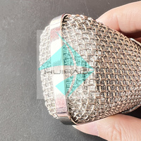 Grille de tête de boule de microphone finie colorée pour micro SM58 couverture de maille en métal à armure toile tissée coupée soudée et pliée
