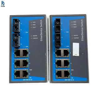 PLC Controller Sensor Industrial <b>Ethernet</b> <b>Switch</b> Brand New Original EDS-508-SS-SC - Product Image 1