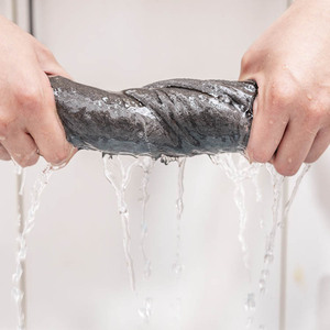 DS4983 Chiffon de nettoyage en verre épaissi réutilisable pour vitres, chiffon de nettoyage pour cuisine, serviette de nettoyage en fibre de <span class=keywords><strong>bambou</strong></span> - Product Image 4