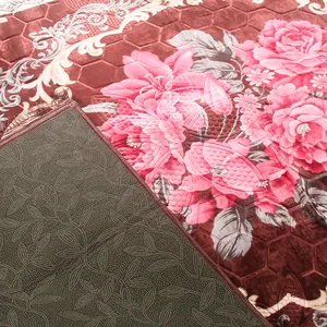 Zona lusso tappeto moderno camera da letto soggiorno, super morbido e confortevole stampa con frange tappeto da soggiorno tappeto persiano
