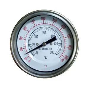 Huben Bimetaal Analoge Thermometer 4 Inch-200 C