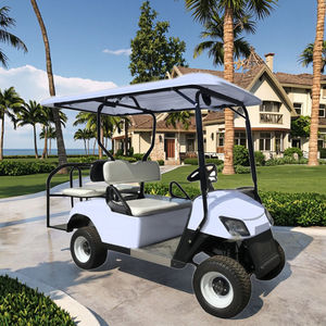 Fabricante Personalizado, Venta al por Mayor, Carro de Golf Eléctrico de 4 Plazas de Buena Calidad para Caminos No Públicos - Product Image 2