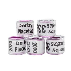 Race Duif Been Ring Vogel Been Band 8Mm Multi Color Aluminium + Plastic Milieuvriendelijk - Product Image 1