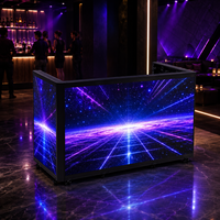 Écran d'affichage LED portable six volets pour DJ avec roues, IP65 extérieur pour publicité 2026 - Grande Vente