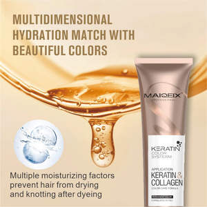 कॉस्मेटिक ग्रेड पेशेवर बाल डाई क्रीम उच्च प्रदर्शन सैलून के उपयोग के लिए सीधे बालों का रंग क्रीम - Product Image 5