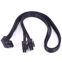 Cable Modular XPG ATADA de 600W, 90 Grados, PCIe 5.0, 12VHPWR Tipo 4, Cable de Alimentación para PSU, 2 Conectores de 8 Pines a 16 Pines ATX3.0, Compatible con RTX3090Ti RTX4090