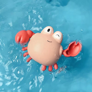 Jouets de bain pour bébé 2024, jeu d'eau flottant, animaux de dessin animé, matériau ABS écologique, jouet flottant classique pour tout-petits, baleines mignonnes - Product Image 3