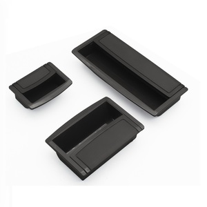 Tengsheng ls031 ABS cửa tủ xử lý giấu nhựa nhà bếp lõm ngăn kéo tuôn ra kéo xử lý công nghiệp xử lý - Product Image 2