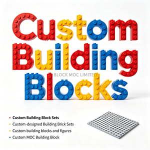 Kit de Construcción MOC Personalizado, Servicio OEM Completo, Diseño 3D, Producción en Masa, Proveedor Profesional, Bloques de Construcción, Modelo de Juguete, Juguete de ABS - Product Image 1