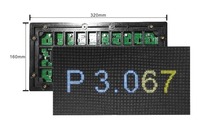 Module d'affichage LED P3.076 Module d'écran LED Intérieur/Extérieur 320*160mm Panneau mural vidéo LED SMD polychrome