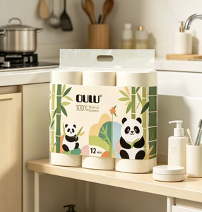 Papel Higiénico de Bambú <span class=keywords><strong>OULU</strong></span> al por Mayor, Ecológico, Sostenible, de 3 Capas, Suave para Piel Sensible - Product Image 2