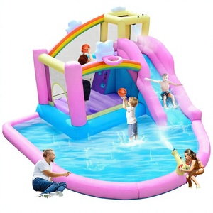 Circuit de course et de karting gonflable géant Tianhong avec télécommande pour enfants et adultes - Product Image 4