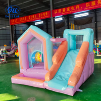 Offre Spéciale licorne nouveau Design gonflable videur maison de rebond enfants gonflable château sautant château plein d'entrain Commercial avec toboggan