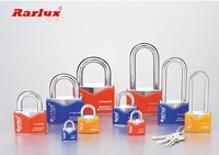 Cadenas en fer recouvert de plastique, corps chromé rhombique, vente en gros Rarlux