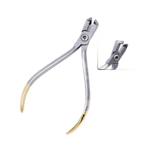Dental Forceps End Cutting Orthodontic Pliers Silver Manual Dental Surgical Instrument 76.4g Weight Measured - Product Image 3